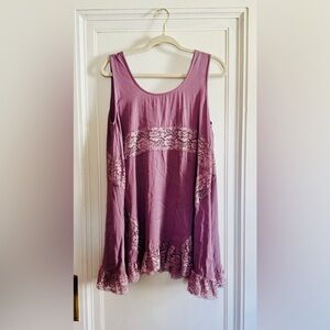 Easel purple tunic